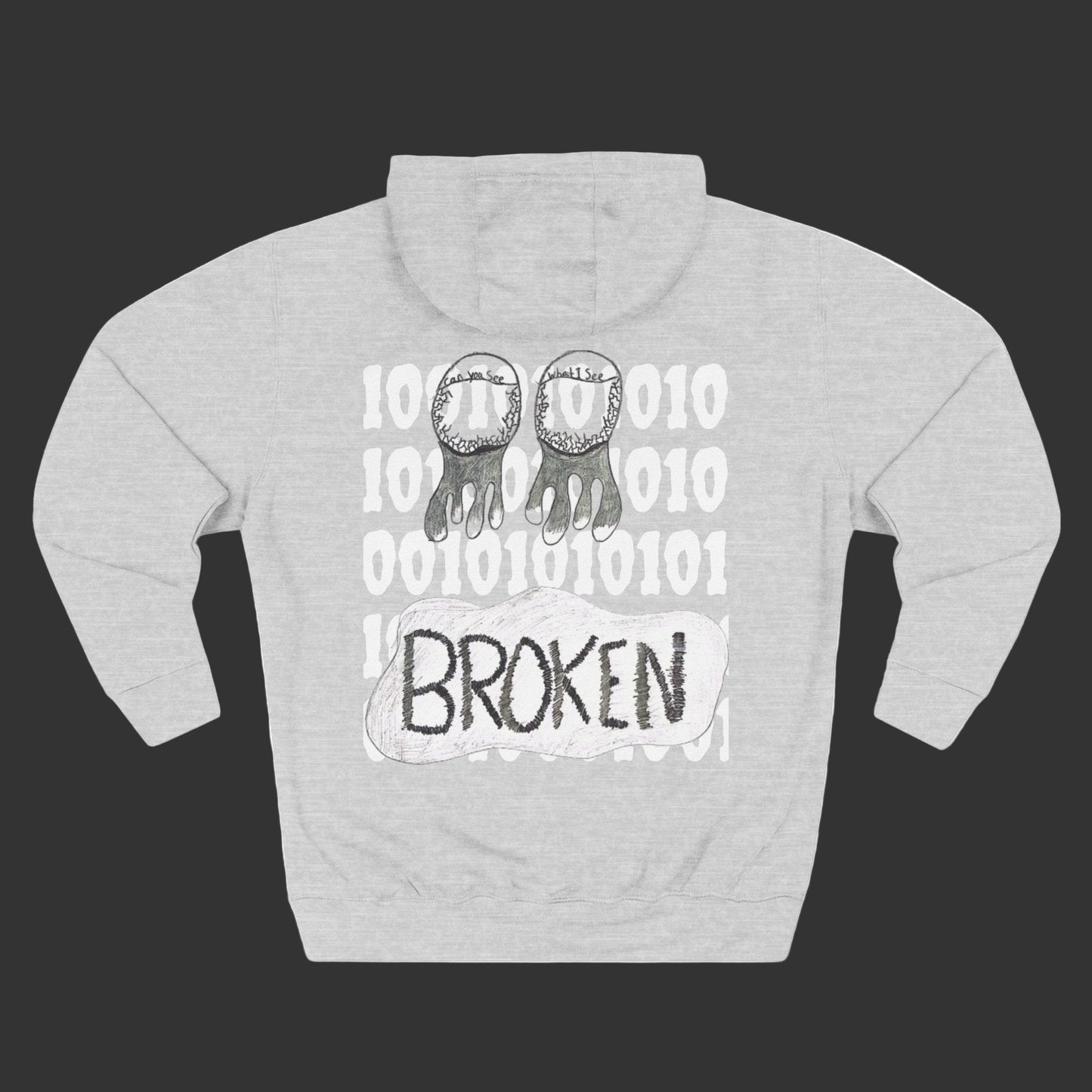 'BROKEN' Design Hoodie
