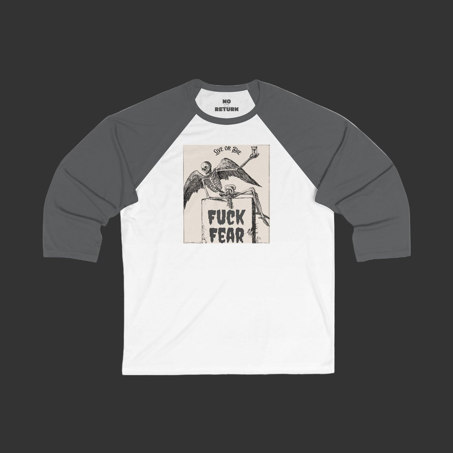 NoReturnApparel Baseball 3/4 sleeve