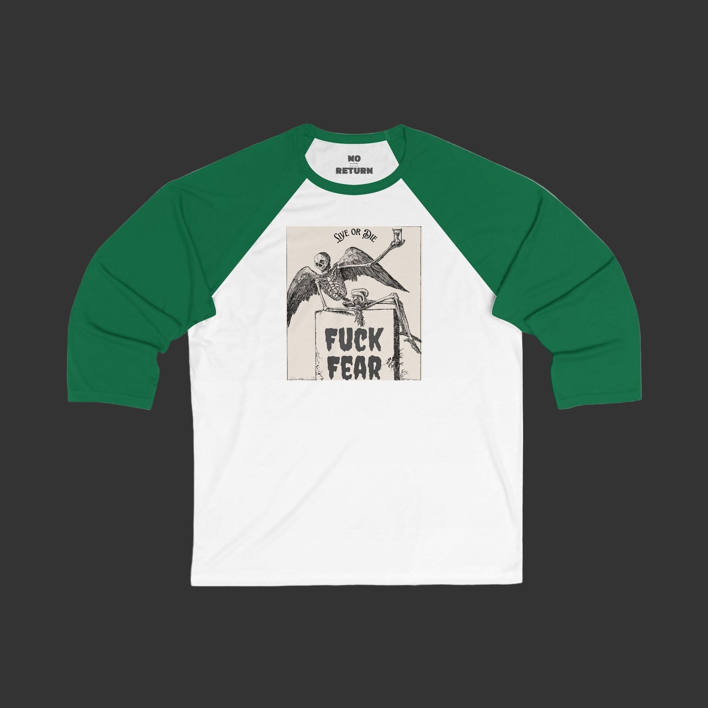 NoReturnApparel Baseball 3/4 sleeve