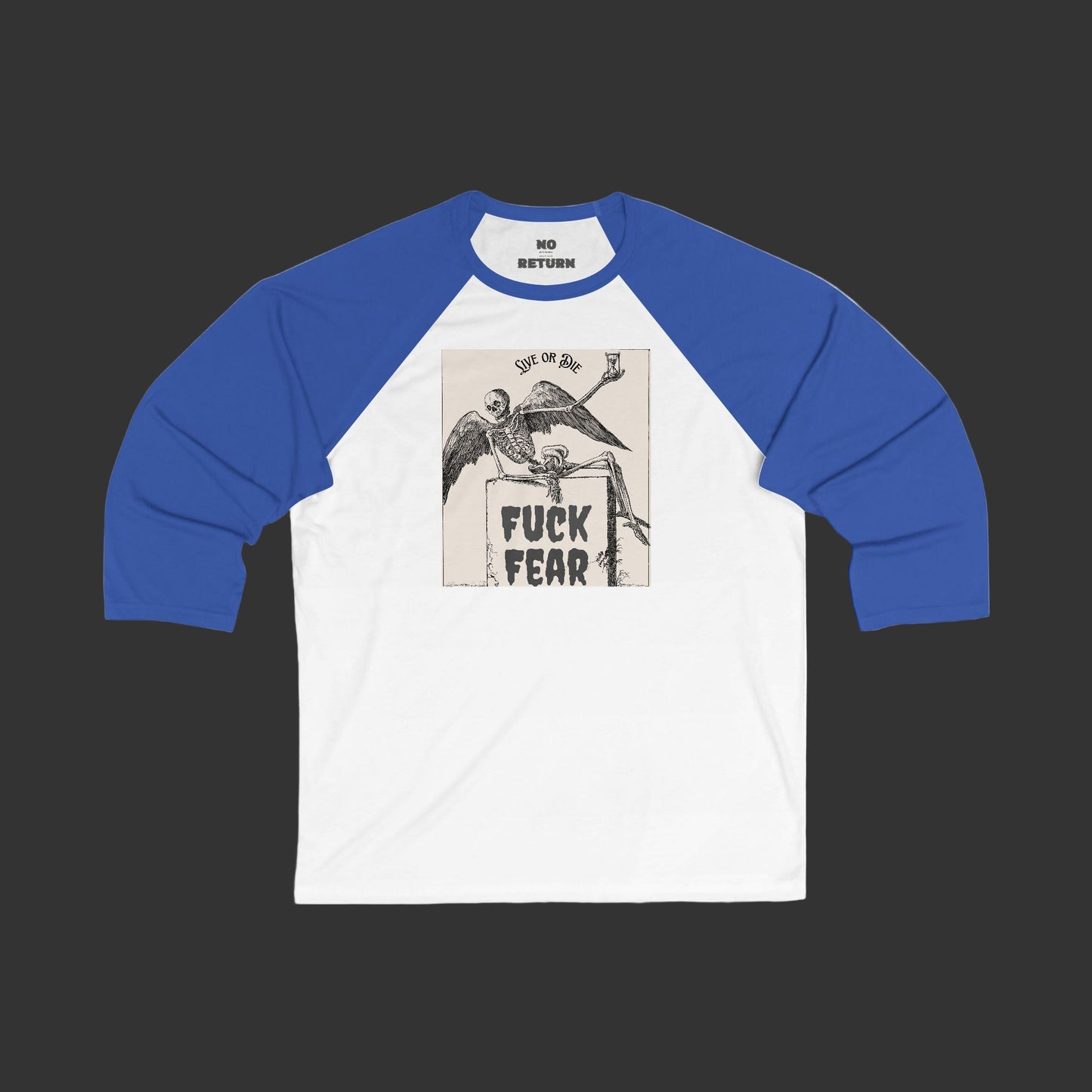 NoReturnApparel Baseball 3/4 sleeve