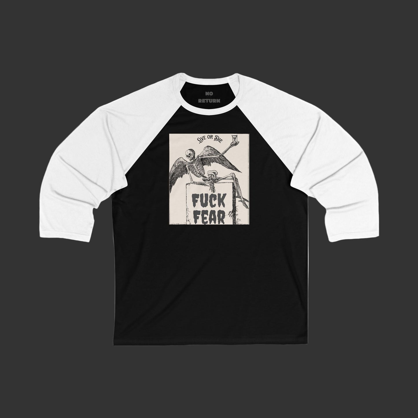 NoReturnApparel Baseball 3/4 sleeve