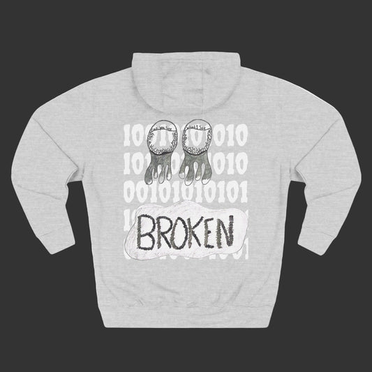 'BROKEN' Design Hoodie