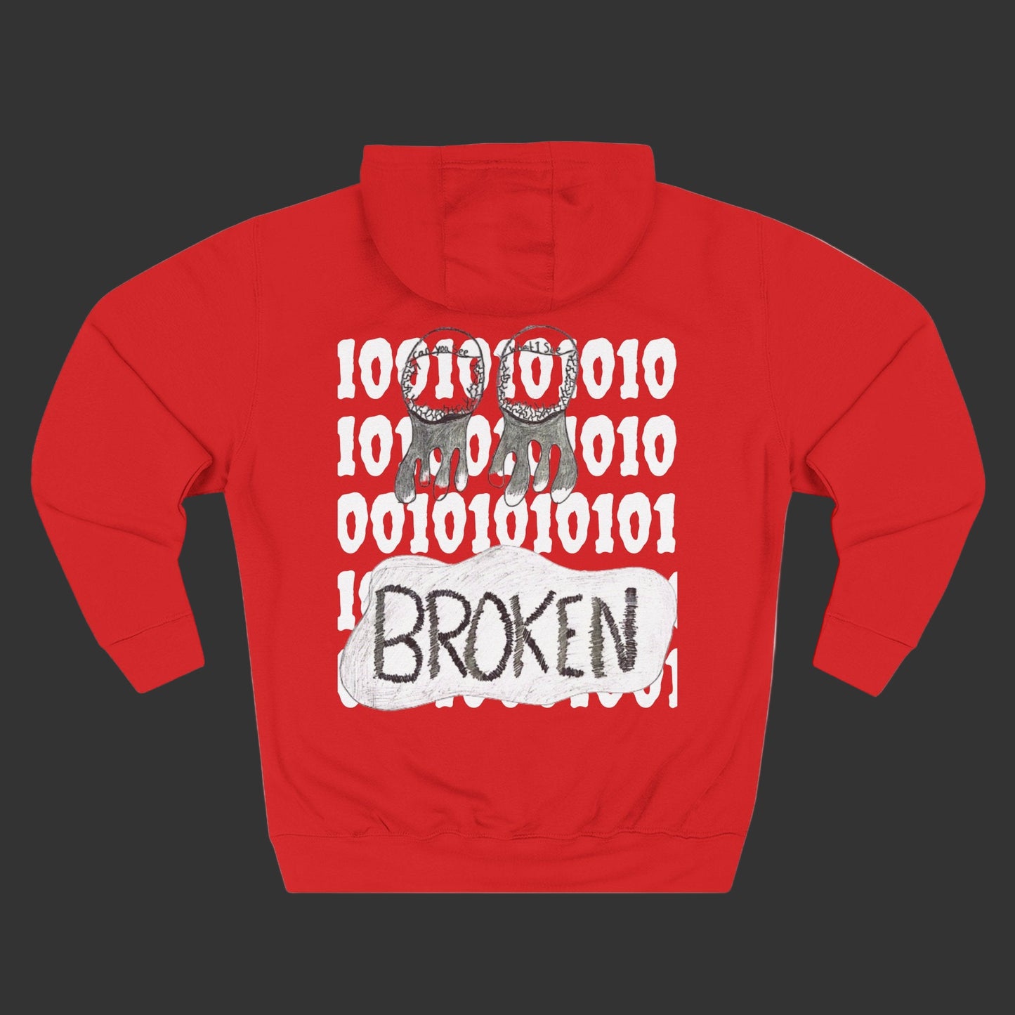 'BROKEN' Design Hoodie