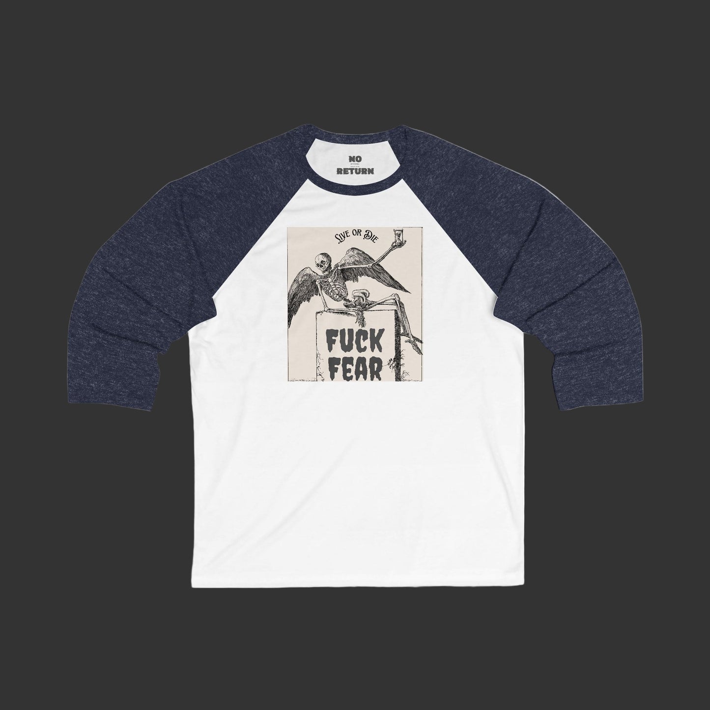 NoReturnApparel Baseball 3/4 sleeve
