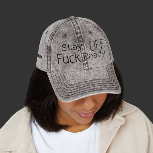 No Return/Vintage Cap (Stay Ready)