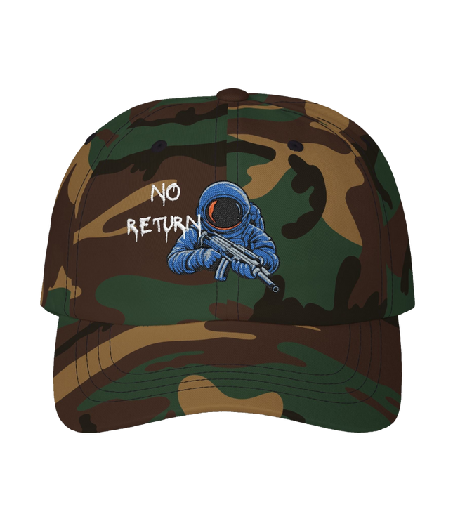 No Return – Astronaut Operator Dad Cap