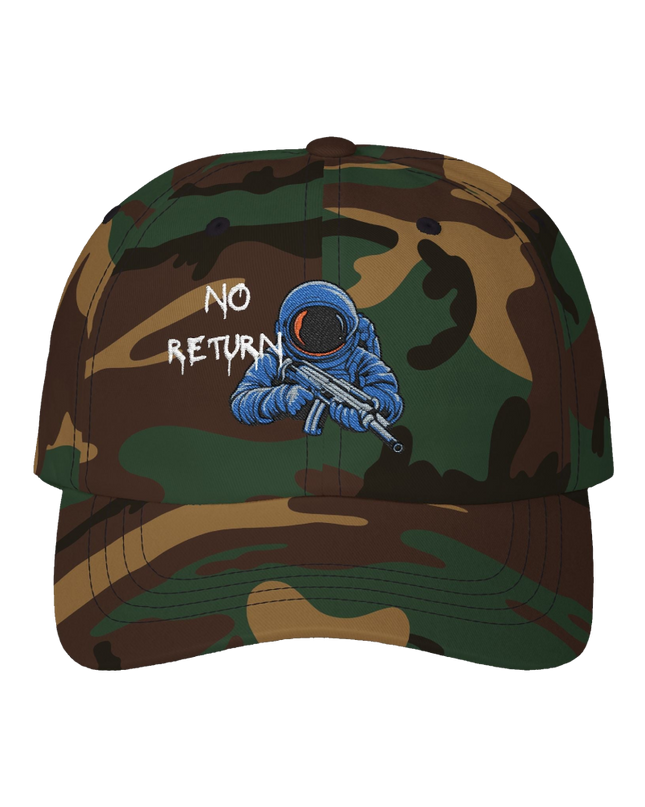No Return – Astronaut Operator Dad Cap