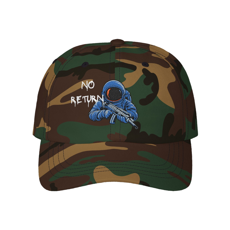 No Return – Astronaut Operator Dad Cap