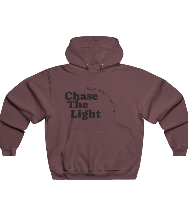 CHASE THE LIGHT// Stay Real Hoodie - No - Return - Apparel