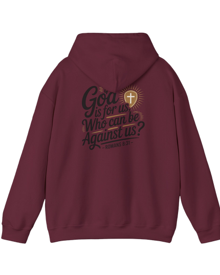 If God Is For Us Hoodie | Romans 8:31 Christian Streetwear