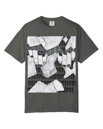 LIVE OR DIE: Cut The Strings Tee (Self-Drawn Art)