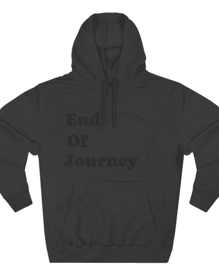 END OF JOURNEY Hoodie — Stay Up, Stay Sharp Edition - No - Return - Apparel