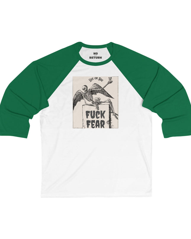 FUCK FEAR – Reaper Raglan - No - Return - Apparel
