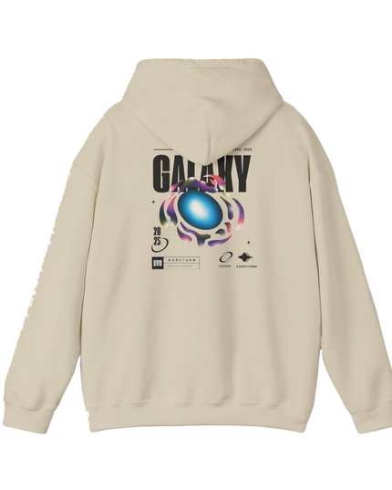 Galaxy Transformed Hoodie — Inspirational 'Energy Cannot Be Destroyed, Only Transformed' Graphic Hoodie