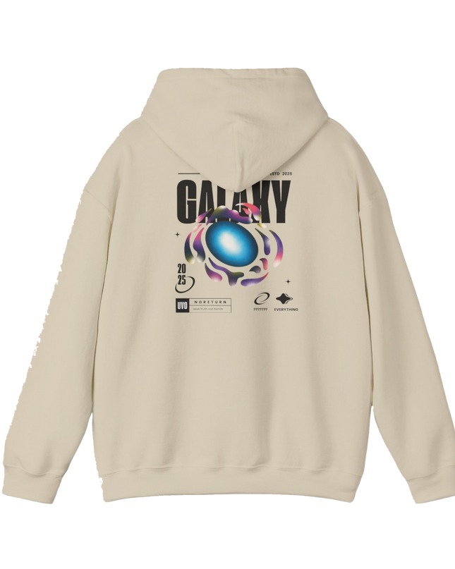 Galaxy Transformed Hoodie — Inspirational 'Energy Cannot Be Destroyed, Only Transformed' Graphic Hoodie