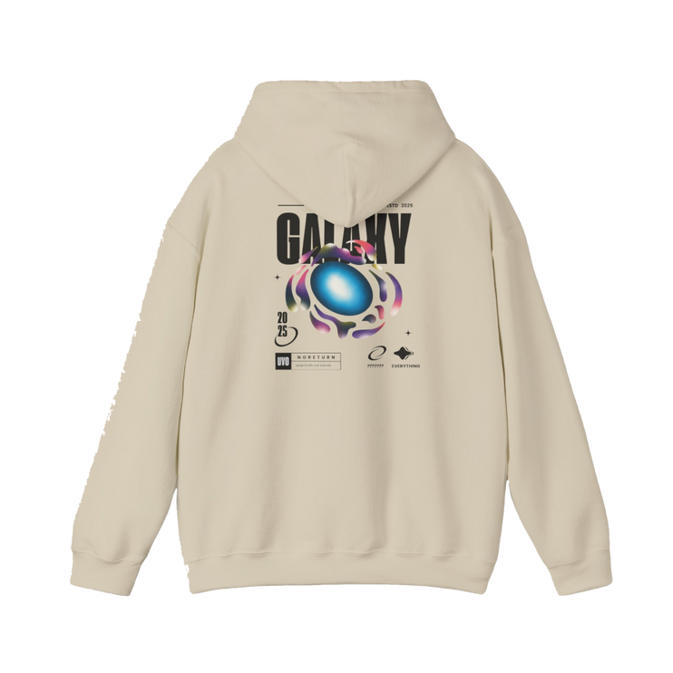 Galaxy Transformed Hoodie — Inspirational 'Energy Cannot Be Destroyed, Only Transformed' Graphic Hoodie