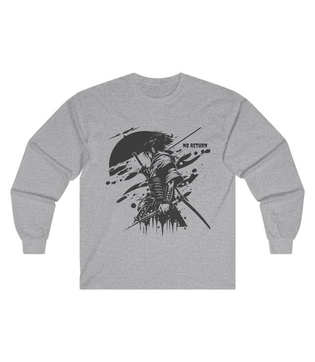 NO RETURN™ — Father of Storms Samurai Long Sleeve Shirt