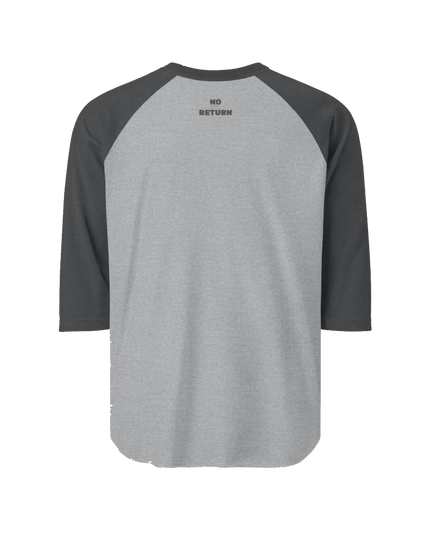 NO RETURN // RAMSKULL 3/4 Sleeve Raglan