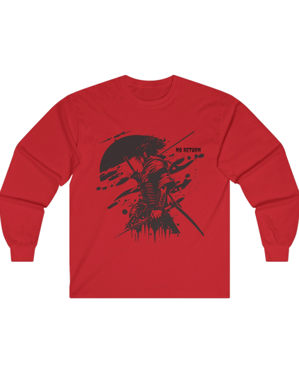 NO RETURN™ — Father of Storms Samurai Long Sleeve Shirt