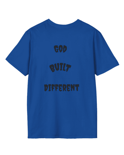 Strength Ain't Store - Bought T-Shirt — "God Built Different" Inspirational Tee - No - Return - Apparel