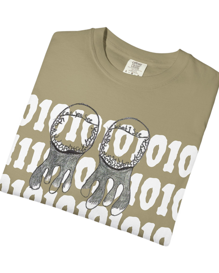 LIVE OR DIE: BROKEN CODE Tee (Self-Drawn Art)