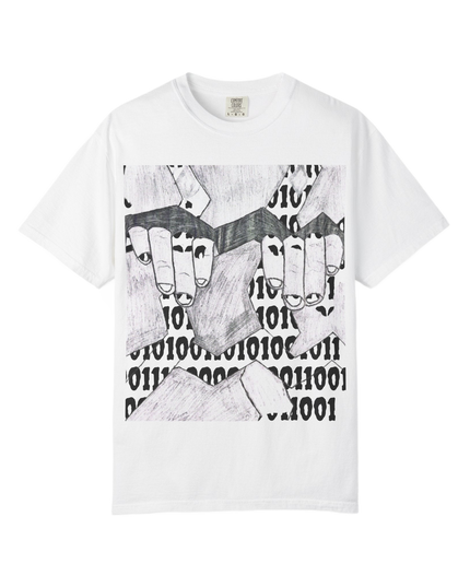 LIVE OR DIE: Cut The Strings Tee (Self-Drawn Art)