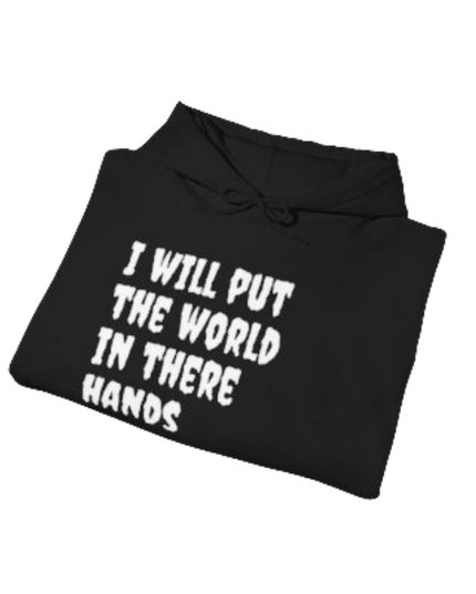 World in there hands - No - Return - Apparel